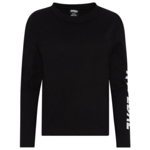 Hypebae Womens Hypebae Long-sleeve T-Shirt - Womens Black/White Size M