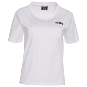 Hypebae Womens Hypebae Short-sleeve T-Shirt - Womens White/Black Size L