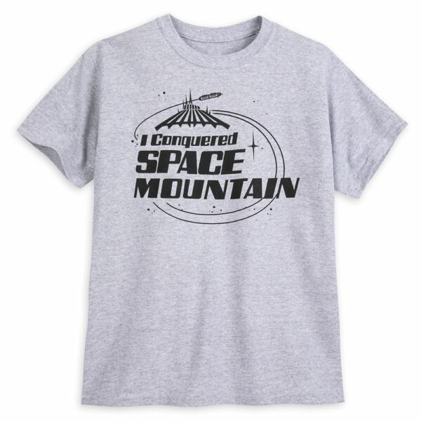 ''I Conquered Space Mountain'' T-Shirt for Kids Official shopDisney
