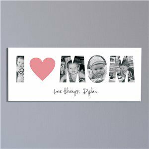 I Love You Photo Canvas