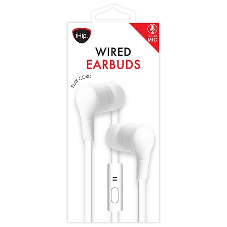 IHIP Earbuds with Mic - 1.0 ea