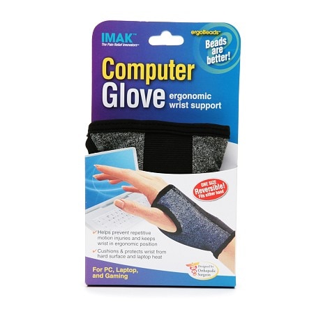 IMAK Computer Glove, Ergonomic Wrist Support - 1.0 ea