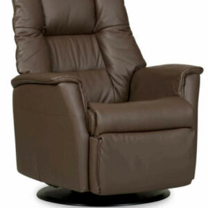 IMG Verona Trend Sand Leather Standard Manual Recliner With Chaise