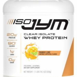 ISO JYM Mango Lime 1.1 lbs - Whey Protein Isolate JYM Supplement Science