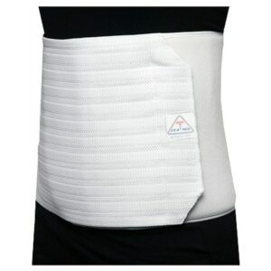 ITA-MED Women's Breathable Elastic Abdominal Binder, 12 Inch White - 1.0 ea