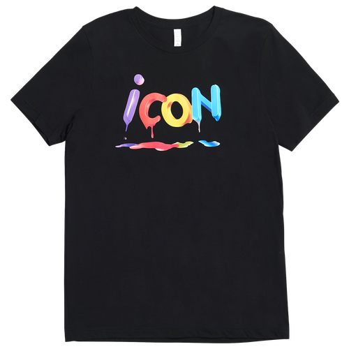 Icon The Collection Mens Icon The Collection Brand T-Shirt - Mens Black/Multi Size XXL