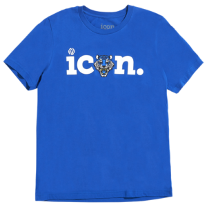 Icon The Collection Mens Icon The Collection Tiger T-Shirt - Mens Blue/Multi Size L