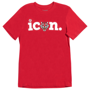 Icon The Collection Mens Icon The Collection Tiger T-Shirt - Mens Red/Multi Size M