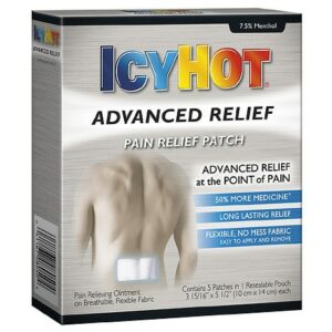 Icy Hot Advanced Pain Relief Patches - 4.0 ea