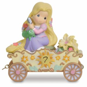 ''I'm in Heaven to Be Seven'' Birthday Rapunzel Figurine by Precious Moments Official shopDisney