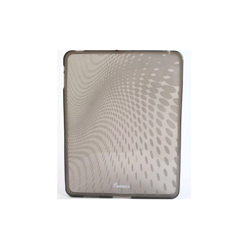 Impecca Wave Pattern Flexible TPU Protective Skin for Apple iPad? - (Smoke) - IPS120SM