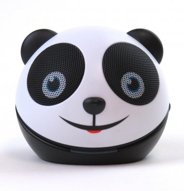 Impecca Zoo-Tunes Portable Mini Character Speaker for MP3 Players, Tablets, Laptops etc. (Panda Bear) - MCS02