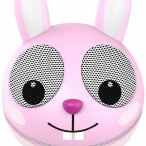 Impecca Zoo-Tunes Portable Mini Character Speakers for MP3 Players, Tablets, Laptops etc. (Rabbit) - MCS08