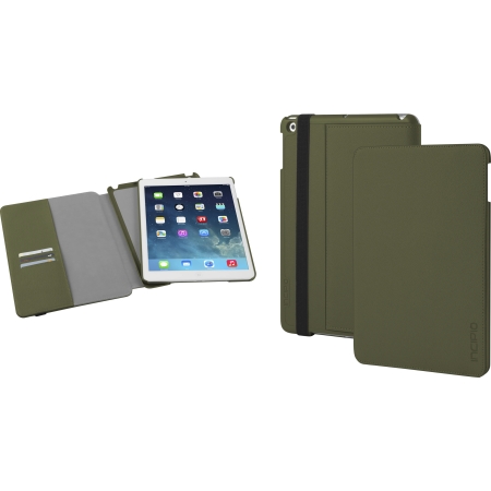 Incipio Watson Wallet Folio Case for Apple iPad Air (Olive)