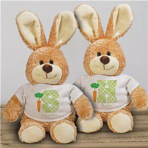 Initial Personalized Easter Bunny