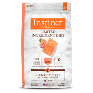 Instinct Limited Ingredient Diet Grain-Free Recipe with Real Salmon Freeze-Dried Raw Coated Dry Dog Food, 20 lbs.