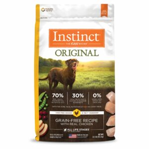 Instinct Original Grain-Free Recipe with Real Chicken Freeze-Dried Raw Coated Dry Dog Food