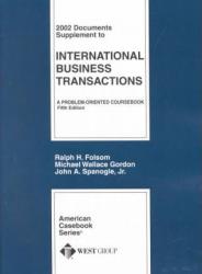 International Business Transactions, 2002 Documents Supplement