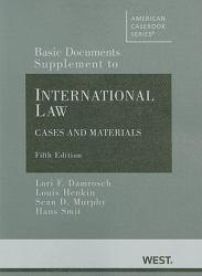 International Law : Basic Documents Supplement