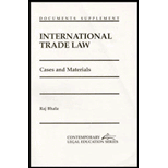 International Trade Law : Documents Supplement