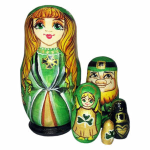 Irish Princess 5 Piece Nested