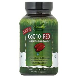 Irwin Naturals CoQ 10-RED with Nitric Oxide Booster - 60.0 ea
