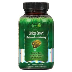 Irwin Naturals Ginkgo Smart, Liquid Soft-Gels - 60.0 softgels