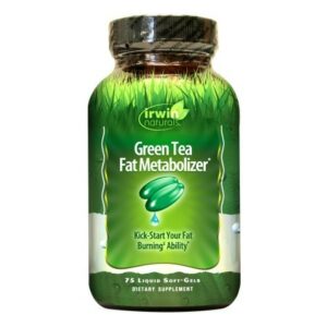 Irwin Naturals Green Tea Fat Metabolizer Dietary Supplement Liquid Softgels - 75.0 liquid softgels