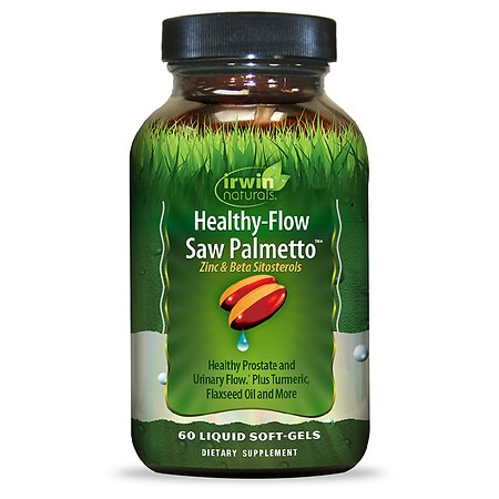 Irwin Naturals Healthy Flow Saw Palmetto - 60.0 ea