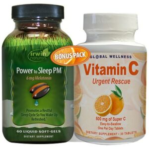 Irwin Naturals Power to Sleep PM + Vitamin C Bonus Pack - 1.0 ea