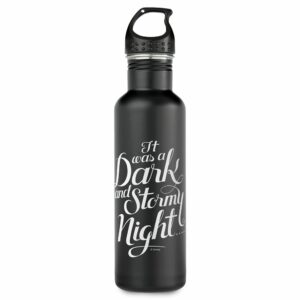 ''It Was a Dark and Stormy Night'' Water Bottle A Wrinkle in Time Customizable Official shopDisney