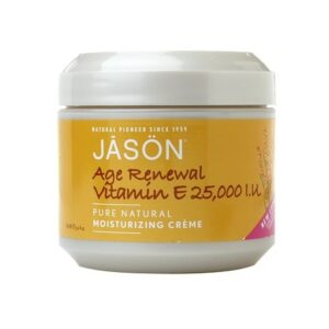 JASON Age Renewal Vitamin E 25,000 IU Moisturizing Creme - 4.0 oz