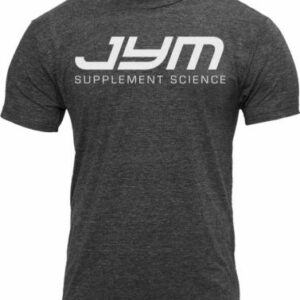 JYM Tee Charcoal Heather 2XL - Men's T-Shirts JYM Supplement Science