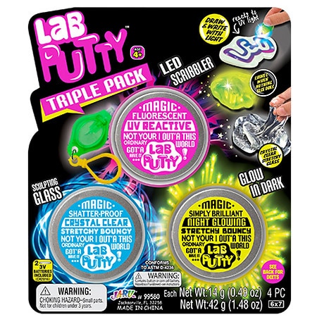 Ja-Ru Lab Putty Triple Pack - 3.0 ea