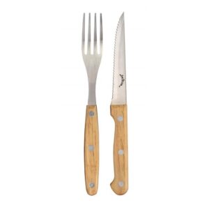 Jim Beam 8-piece Steak Knife & Fork Set