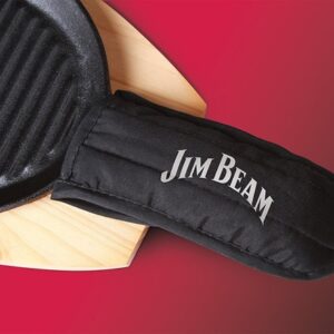 Jim Beam Cast Iron Fajita Skillet