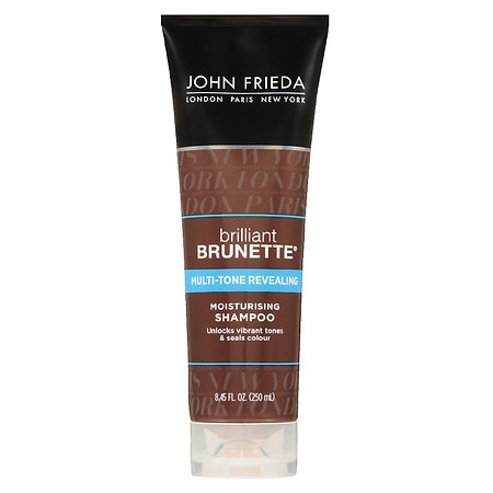 John Frieda Brilliant Brunette Multi Tone Revealing Moisturizing Shampoo - 8.45 oz