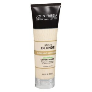 John Frieda Sheer Blonde Highlight Activating Brightening Conditioner for Darker Blondes - 8.45 oz