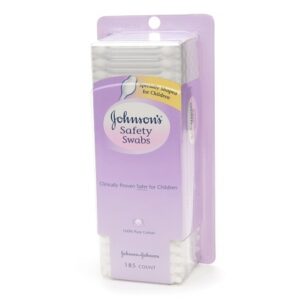 Johnson & Johnson Safety Swabs - 185.0 ea