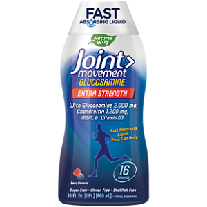 Joint Movement Liquid Glucosamine with Chondroitin MSM & Vitamin D3 - Extra Strength - Berry (16 Fluid Ounces)