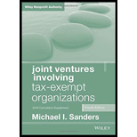 Joint Ventures Involving Tax-Exempt Organizations: 2019 Cumulative Supplement