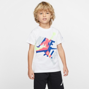 Jordan Boys Jordan Jumpman Oversized Classic T-Shirt - Boys' Preschool White/Multi Size 7