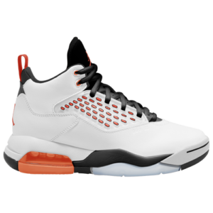 Jordan Boys Jordan Maxin 200 - Boys' Grade School Basketball Shoes White/Team Orange/Black Size 06.5