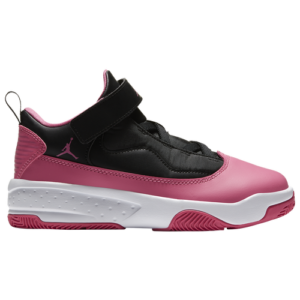 Jordan Girls Jordan Max Aura 2 - Girls' Preschool Basketball Shoes Black/Pink Size 11.0