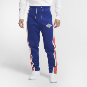 Jordan Mens Jordan DNA Sport Fleece Pants - Mens Deep Royal Blue/Track Red/Igloo Size L