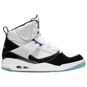 Jordan Mens Jordan Flight 45 High IP - Mens Shoes White/Black/Concord Size 11.0