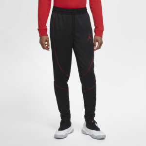 Jordan Mens Jordan Jumpman Air Suit Pants - Mens Black/Gym Red Size S