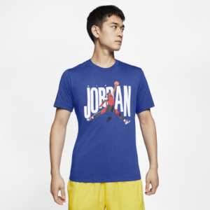 Jordan Mens Jordan Jumpman Photo T-Shirt - Mens Game Royal/White Size S