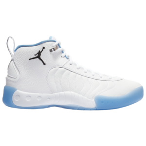 Jordan Mens Jordan Jumpman Pro - Mens Basketball Shoes White/Black/University Blue/Metallic Silver Size 18.0