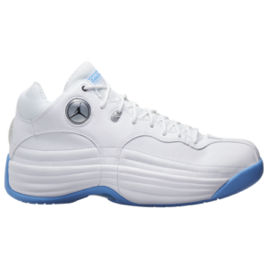 Jordan Mens Jordan Jumpman Team 1 - Mens Basketball Shoes White/Black/University Blue/Wolf Grey Size 07.5